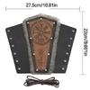 PU Arm Protectors Masquerade Party Dress Up Arm Guard Embossed Totem Arm Bracers Roleplaying Costume Armwear