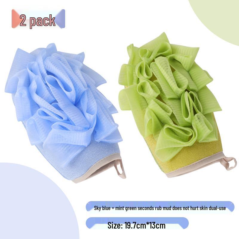 

Набор полотенец для ванны и мочалок двойного назначения