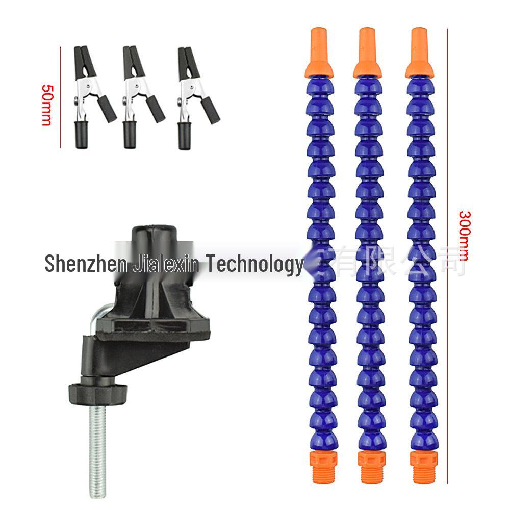 Three-Jaw Device with Tri-Color Light, USB, and 3x Magnifier for Model Airplane Repair