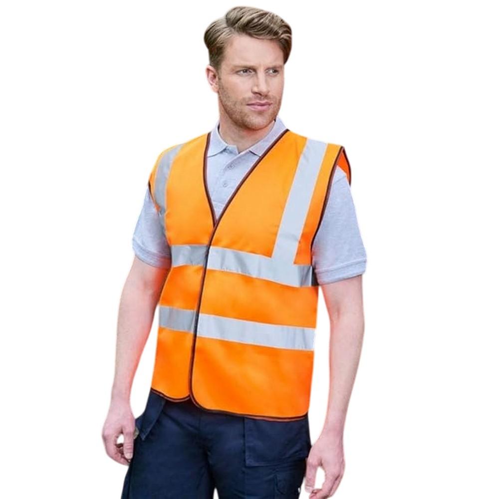 Absolute Apparel Heren Hi Vis-gilet (pak van 2)