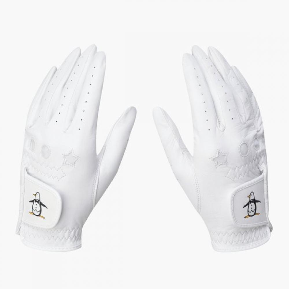 MunSingwear Women S Penguin Half Leather gloveS White Mq322lgl71