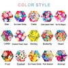 Colorful Polymer Clay Beads DIY Set: Straight Hole Fruit Beads for Bohemian Jewelry Accessories
