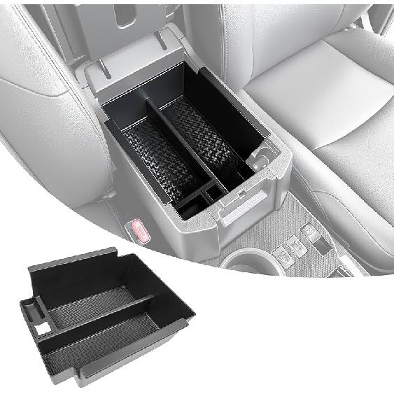 Center Console Organizer For 2010-2024 Toyota 4Runner Hanging Armrest Box Storage Tray For 4 Runner Interior Accessories(Center Console Hanging