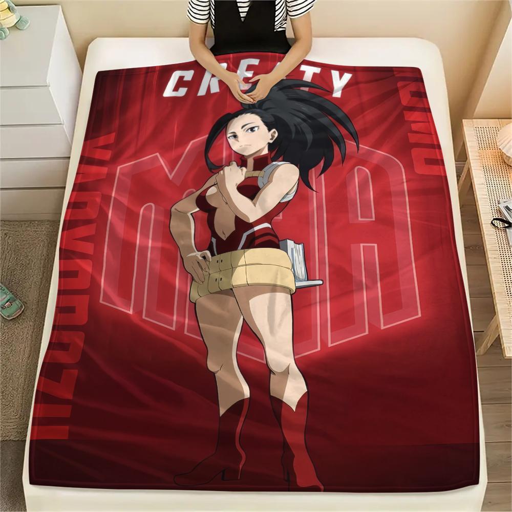 My Hero Academia Female Characters Blanket, MHA Fan Soft Throw, Ideal Gift.chl 75x90cm