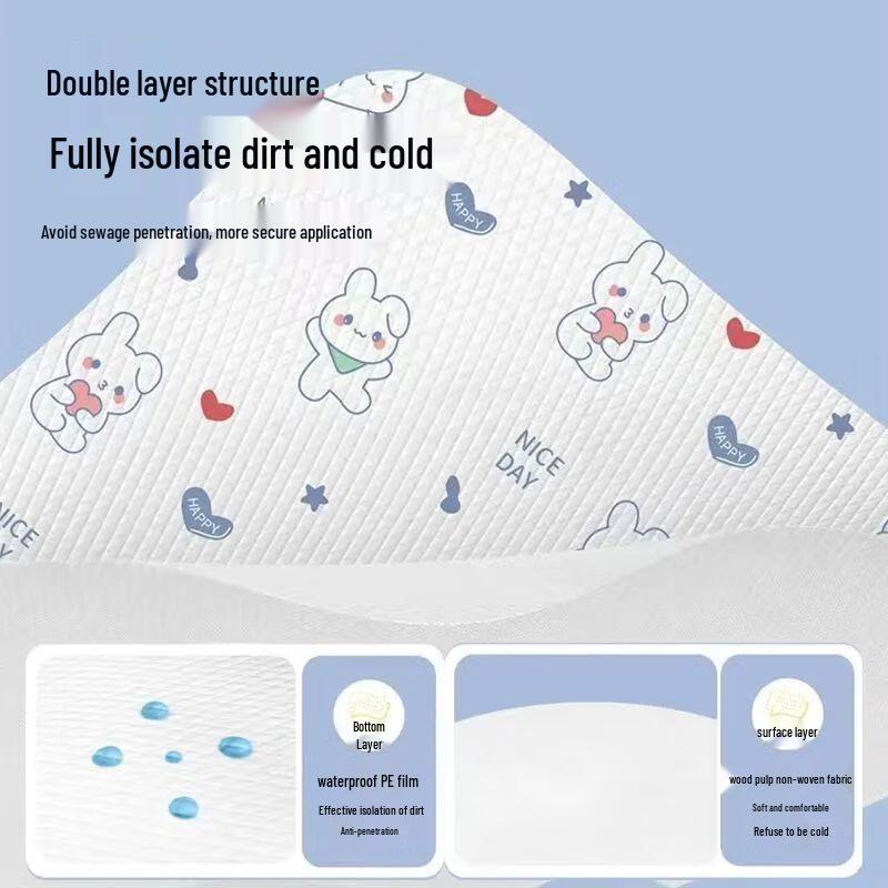 Soft Cotton Disposable Toilet Seat Covers