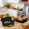 Waterproof Heat-Resistant Insulated Serving Tray Carrying Bag Waterproof Food Warmer Mat Storage Case with Handle