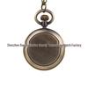 Medium Quartz Pocket Watch Necklace with Roman Numerals - Small Size Pendant Watch (Model 6014)