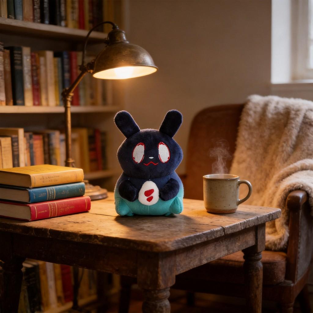 Peluche Sanshee Rain World in Cotone a Pelo Corto per Collezionisti e Bambini