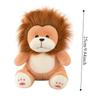PP Cotton Lion Plush Toys Soft Forest Animals Stuffed Doll  Decorate Present