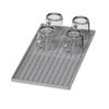 Non-slip Silicone Coffee Mat: 2-in-1 Heat-Resistant & Waterproof Drying Tray for Bar and Dining Table