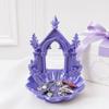 Jewelry Storage Tray with Gothic Arch Pearlescent Design Gothic Themed Jewelry Organizer