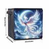The White Phoenix 5D Diamond Painting Storage Basket Full Round Drill Mosaic Diamond Embroidery Cross Stitch Kits Home Decor Home Decor