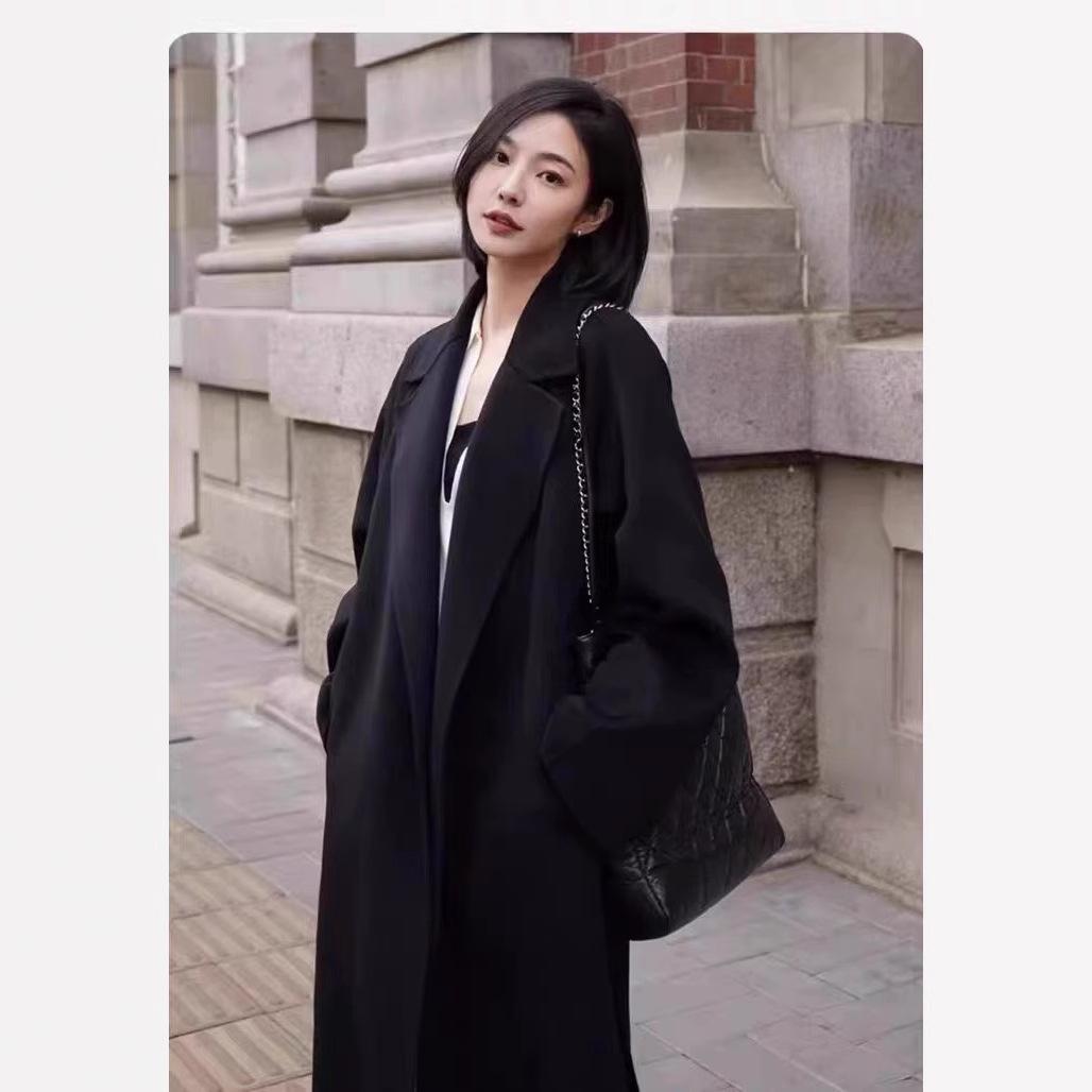 

Двустороннее шерстяное женское пальто. M