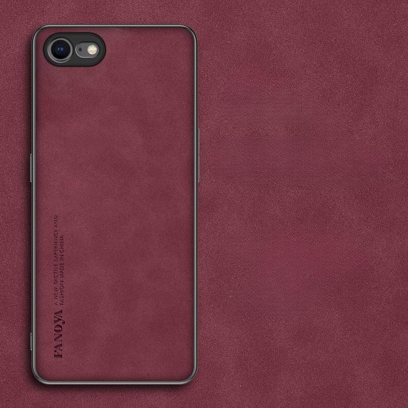 16E Hülle Luxus Schafsleder Handyhüllen für iPhone 16 E 16 Pro Max 16Plus Stoßfeste Silikon Bumper Abdeckung