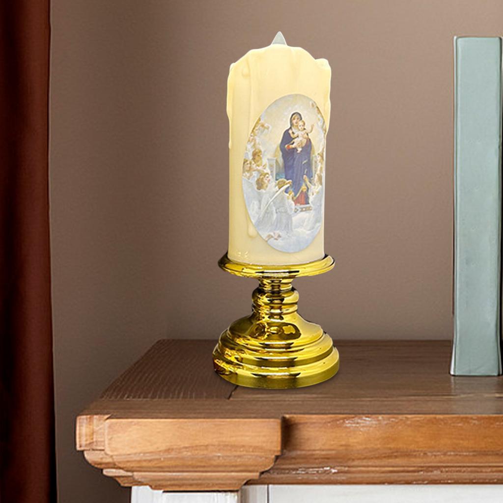 Candle Lamp Electronic Component LED Decor Home Decoration LED Candle Lights for Religious Decoration Wedding Porch Larterns