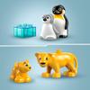 LEGO DUPLO Animal Family Penguin and Lion Building Blocks Toy for Kids Ages 1.5 To 4 Educational Playset 10442