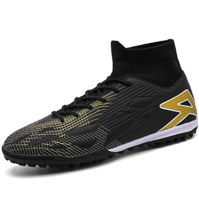 Football Shoes Male High-top Artificial Grassland Training Student Football Game Boots Children Football Boots