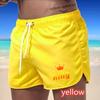 BBK-12 2025 Summer Men's Quick-Drying Swim Trunks Sports Pants Swimwear Beach Shorts Jogging Shorts