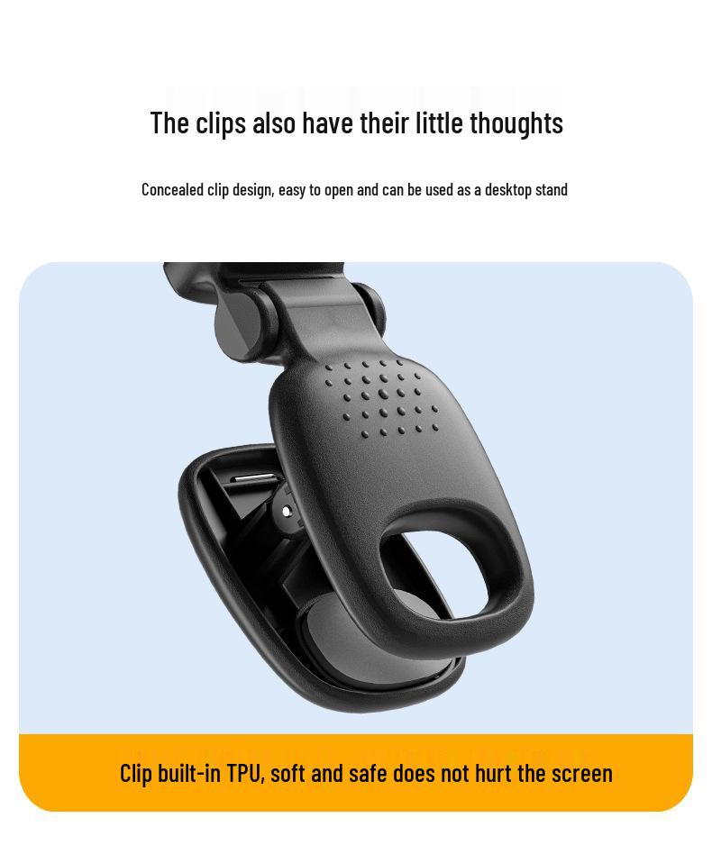 Luz de Relleno Portátil D5 con Pinza para Móvil para Selfies y Streaming