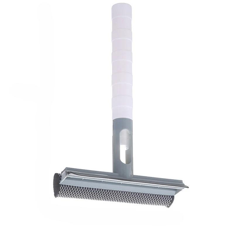 

Cleaner Glass Wiper Multifunctional Household Window Toilet Tool Double-sided Wipe Window Cleaner Squeegee Kitchen Accessories синий