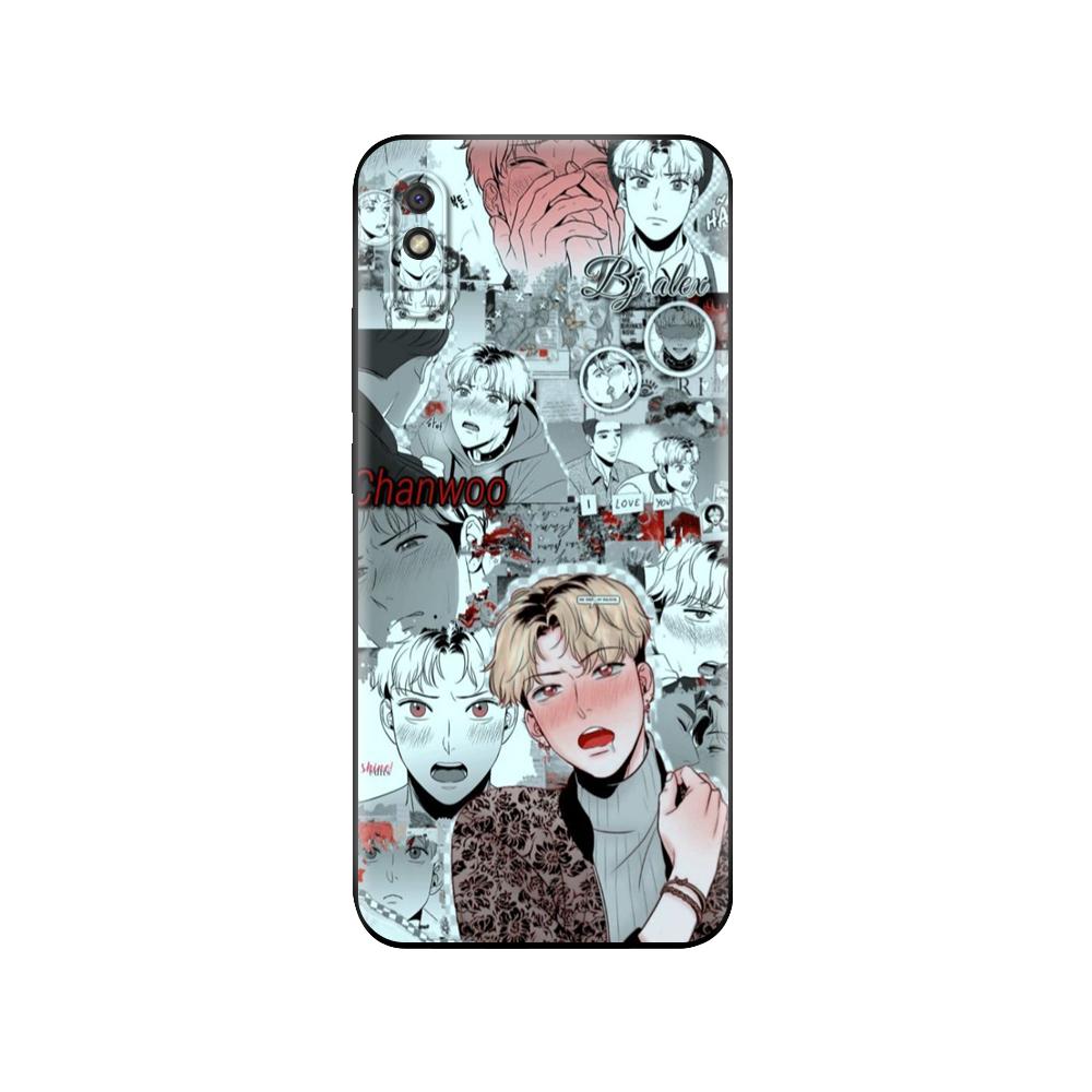 Black Tpu Case For Xiaomi Redmi 7A 8 8A 9 9A 9C Case Redmi Note 8T 8 Pro T Note 9 9S 9Pro Case Fashion Yaoi BJ Manga Alex Luxury