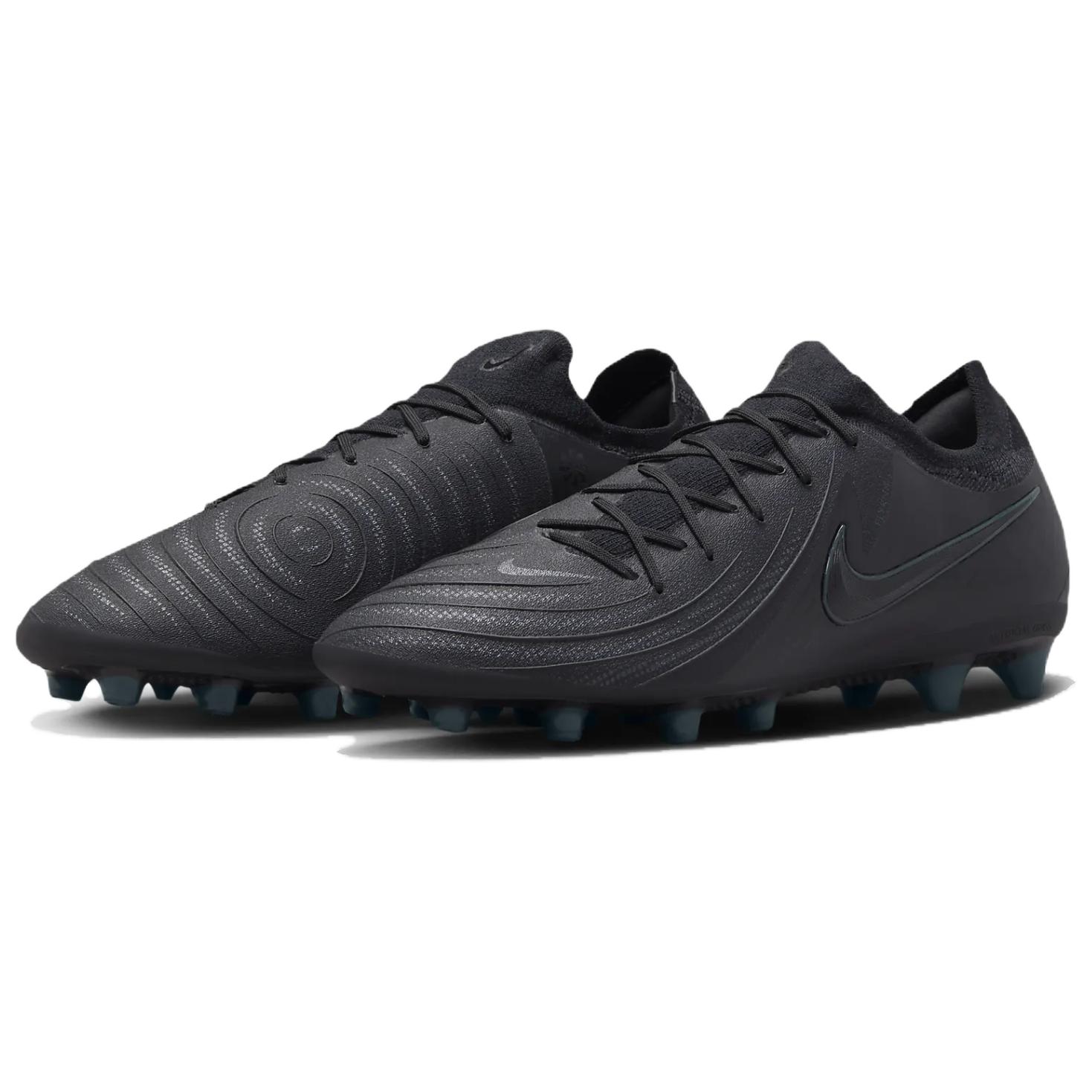 

Nike Phantom GX 2 Pro AG Rubber Short Studs Artificial Ground Cushioning Slip Resistant Soccer Shoes Unisex Black 44