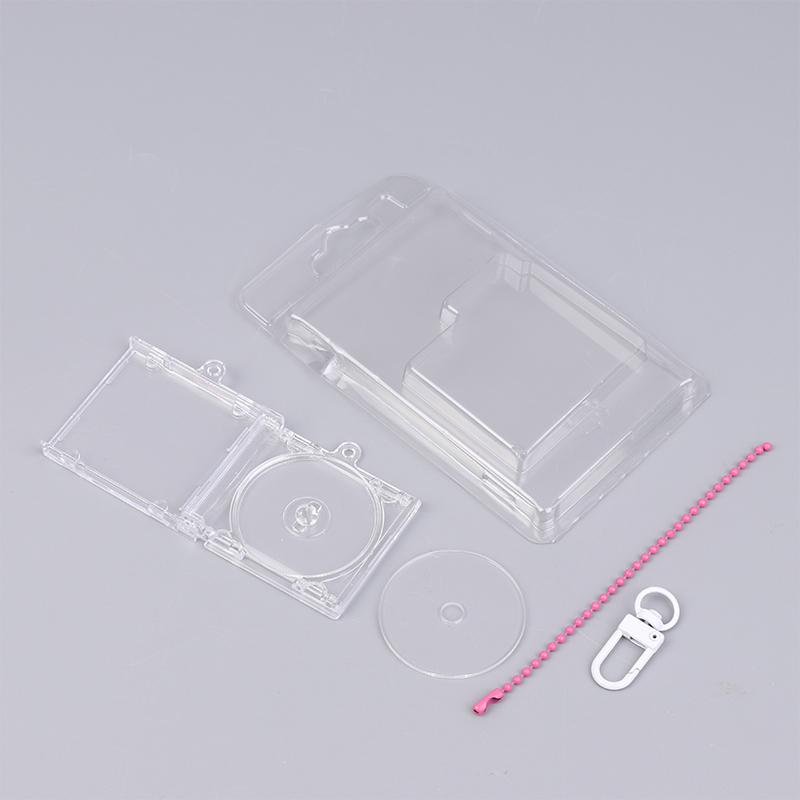 Mini Nfc Functional Cd Disc Case Key Chain Peripheral Commemorative Album Key Holder For Diy Backpack Pendant