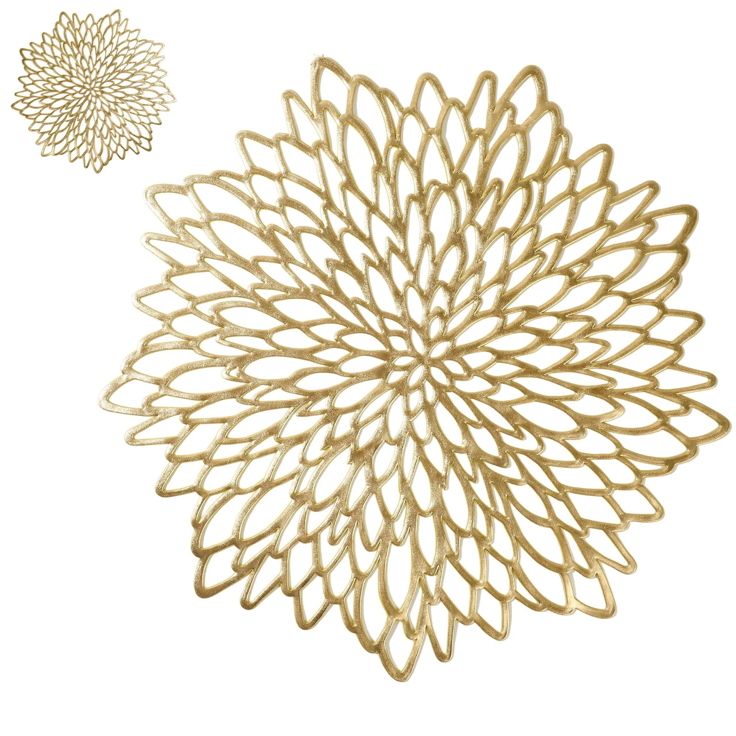 

1 пара ПВХ-салфеток, термостойкие полые изоляционные подставки под стаканы, домашний декор стола, нестандартная форма, подставка под приборы, кухонные принадлежности 1 pair-2pcs