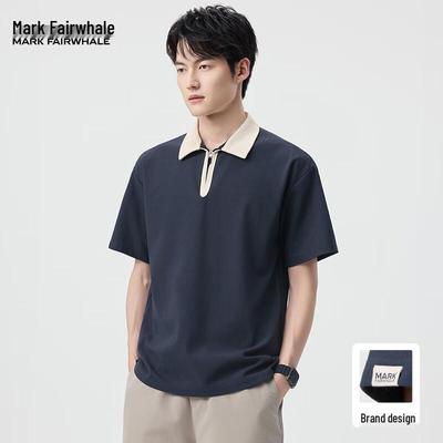 Men's Breathable Short Sleeve Polo Shirt