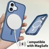 Coque de protection pour téléphone - booling - iphone 16 plus - antichoc - translucide - recharge sans fil