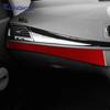 Real Soft Carbon Fiber Sticker For Renault Fluence Megane RS 2009 2010 2011 2012 2013 2014 LHD RHD Instrument Panel Strip Trim