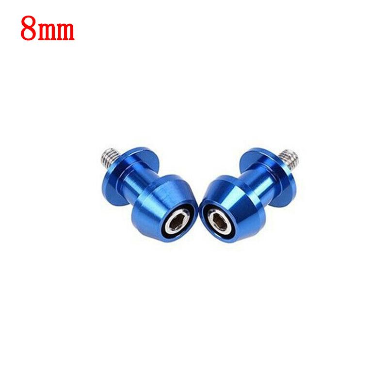 6/8/10mm Motorcycle Swingarm Spools Slider Aluminum Alloy Swing Screw Sliders Moto Spools Stand Arm Moto Equipments Accessories