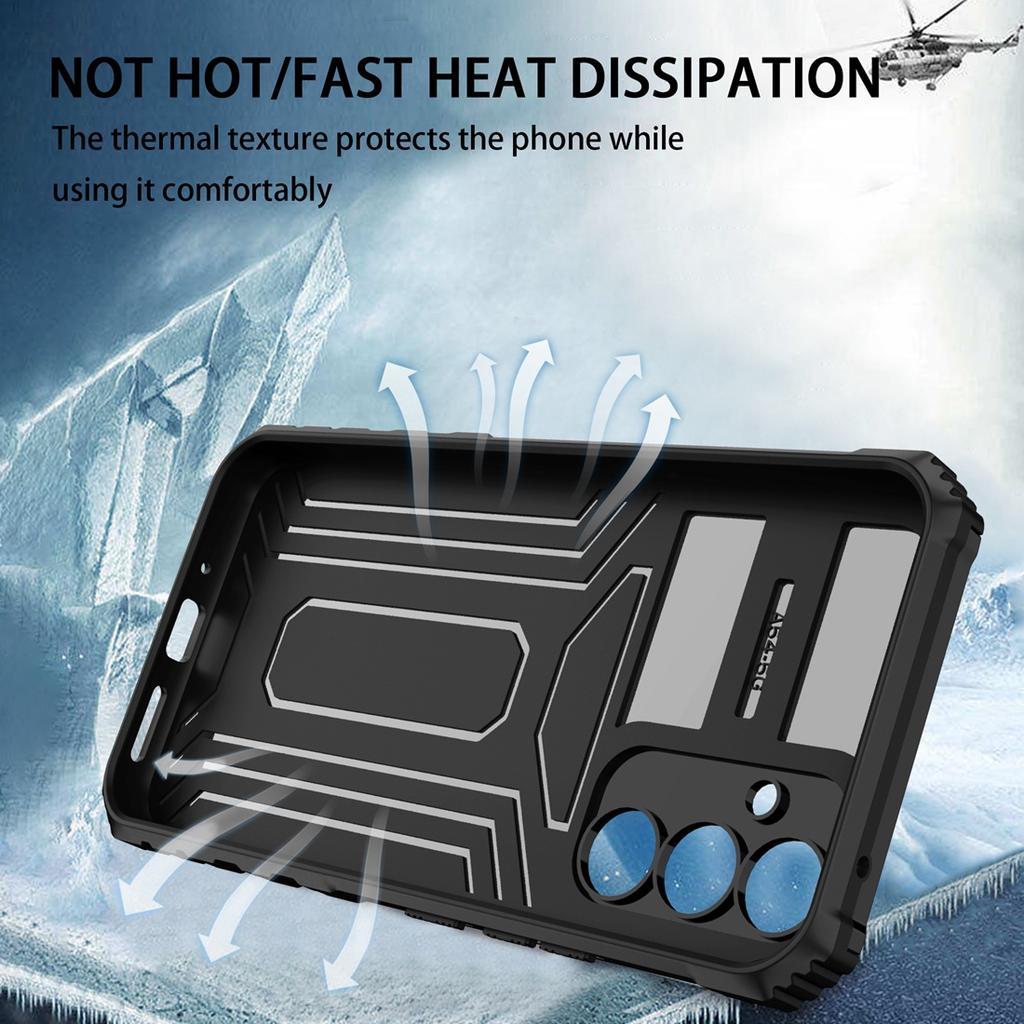 For Galaxy A13 5G/4G Phone Cover, Shockproof Protective Belt Clip Kickstand Case for Samsung Galaxy A23 4G/5G, A53 A73 A33 A03