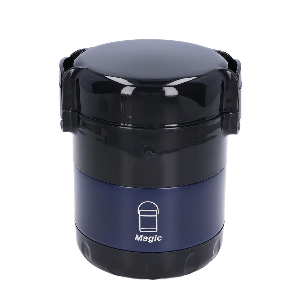 1.9L Insulated Lunch Containers Portable Stainless Steel Vacuum Insulated Food Jar with Strap for