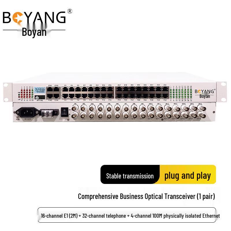BOYANG Integrated Multi-Service Optical Fiber Multiplexer