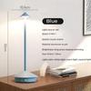 New Creative LED Desk Lamp Rechargeable Touch Switch Metal Table Lamp 3 Color Dimmable Decorative Desk Lamp Home