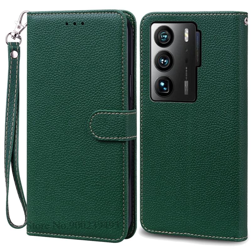 For ZTE Axon 40 Ultra Case Wallet Flip Leather Case For ZTE Axon 40 Ultra Case Silicone Book Cover Coque Fundas