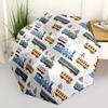 1pc Trains Trees Fashionable Automatic Opening/Closing Folding Umbrella with 8 Bones, Windproof Portable, Daily Use188