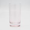 Otsuka Glass "Pinsale" Tumbler, Glass Cup, Approx. 250ml, Pink, Made in Japan, 6224-722-4-1P