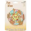 Rotating Xi'an Cultural Attraction Fridge Magnet - Scenic Tourism Museum Souvenir Gift