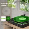 30cm Acrylic Turntable Slip Mat Reduce Static Dust Noise Replacement Record Platter Slipmat for 12 Inch LP Vinyl Record Player