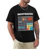 Groovebox Beatmaker Sampler MIDI Sequencer Vintage Style TShirt Gym Wear Breathable Short Sleeve Tee