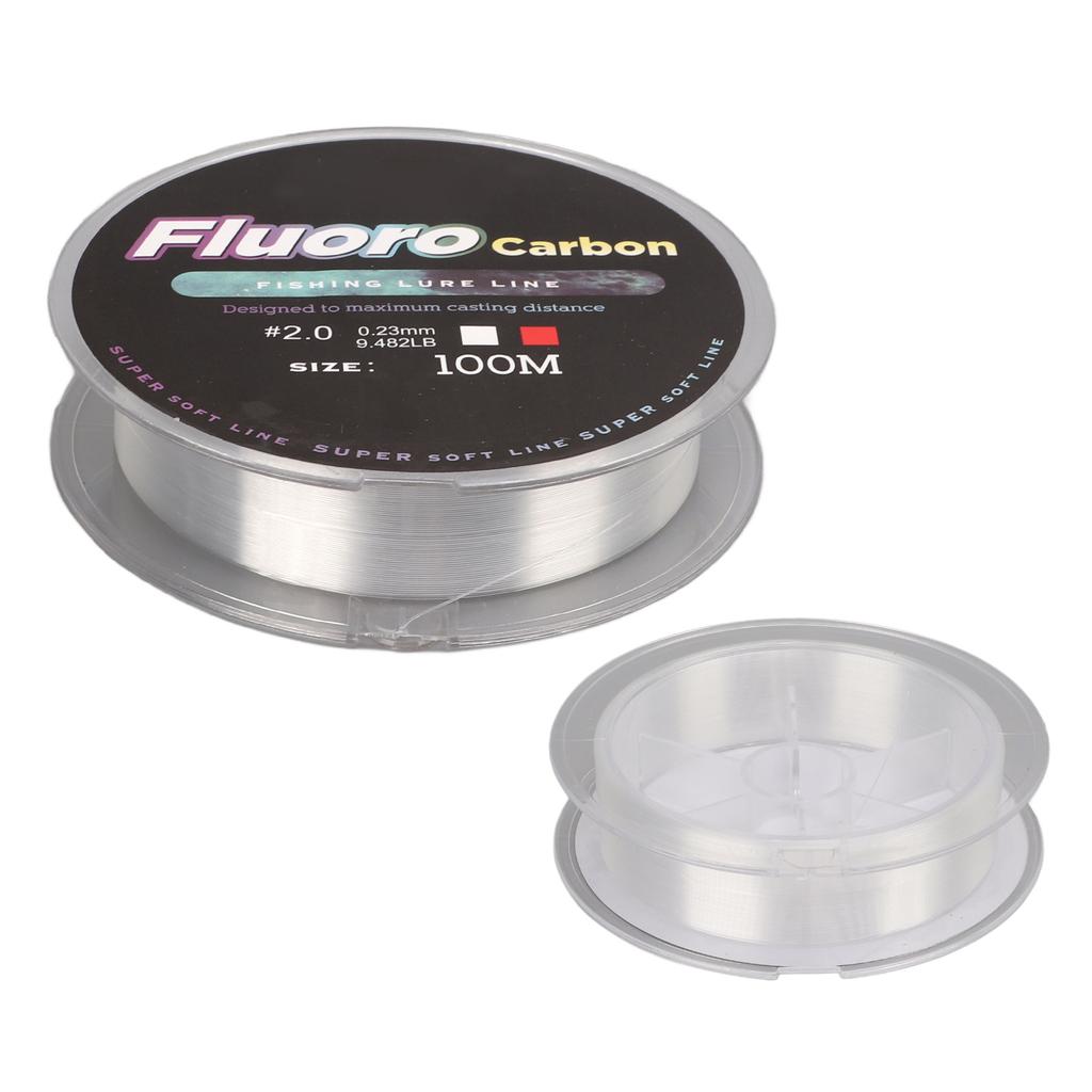 100M Super Strong Nylon Fishing Lure Line Carp Wear Resistant Braided Fishing Main Line#2.0
