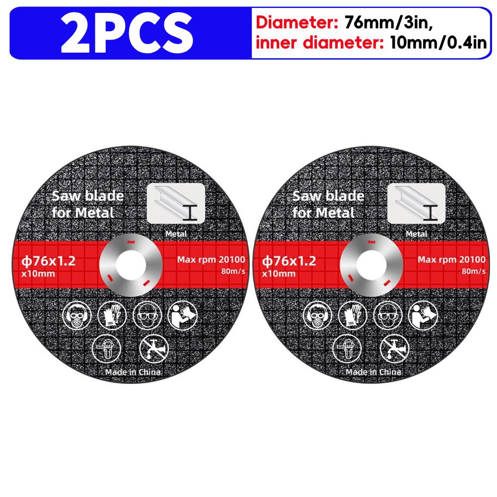 30-1Pcs 76mm Metal Cutting Discs Sanding Grinding Cut Off Circle Wheels Durable Saw Blades Discs for Electric Angle Grinder Part