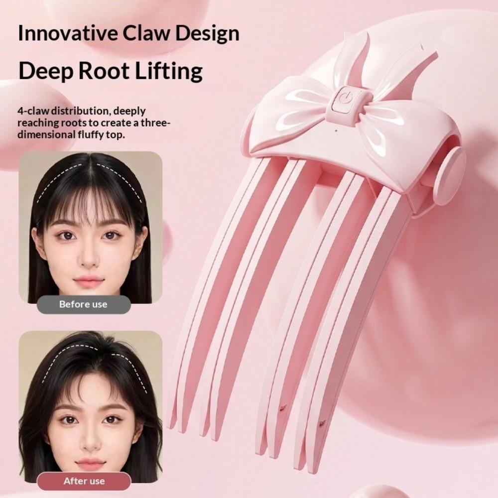 Outil de coiffage volumisant sans fil Corps compact Volumateur pour racines de cheveux Clip volumateur pour cheveux Rehaussement des racines