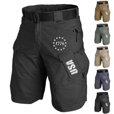 Calções de Verão Masculinos Calções Largos Calções de Trabalho Calções de Oficial Uniforme de Treino Calções de Verão Calções