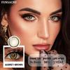 FUNSACHY 1 Pair Color Contact Lenses for Eyes Natural Softlens Lenses Cosmetic Eye Contacts Gray Pupils Yearly Lens Brown Lens