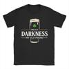 Gedrucktes Hello Darkness My Old Friend Stout Dunkles Bier T-Shirt Für Unisex Reines Baumwoll-T-Shirt Kurzarm-Oberteile