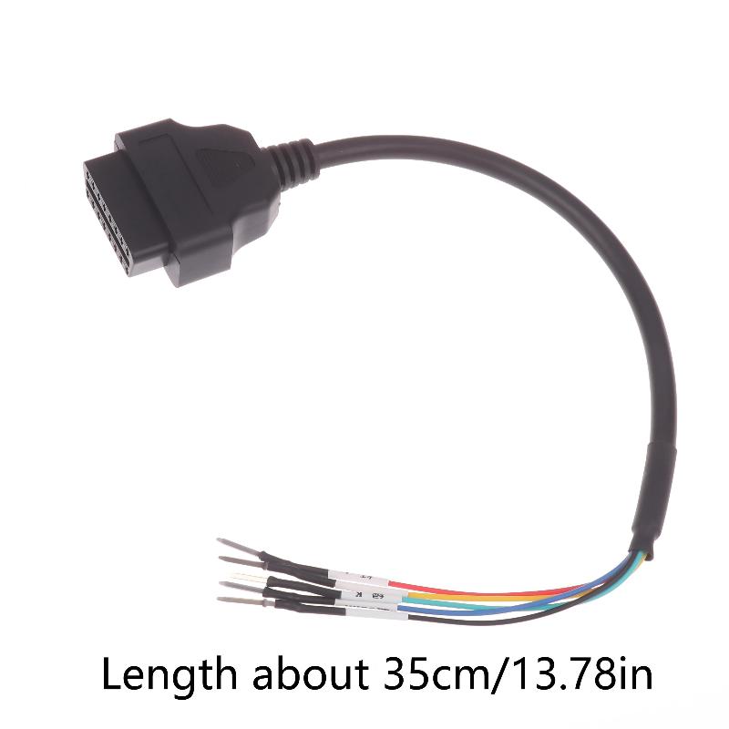 Diagnostický adaptér pro auto OBD2 Konektor OBD2 Propojovací rozhraní Prodlužovací kabel Nástroj Automatický prodlužovací kabel 16Pin CAN +- K-Line