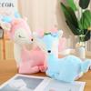 Cute Deer Doll Plush Toy Party Sika Deer Doll Children Soothing Rag Doll Birthday Gift